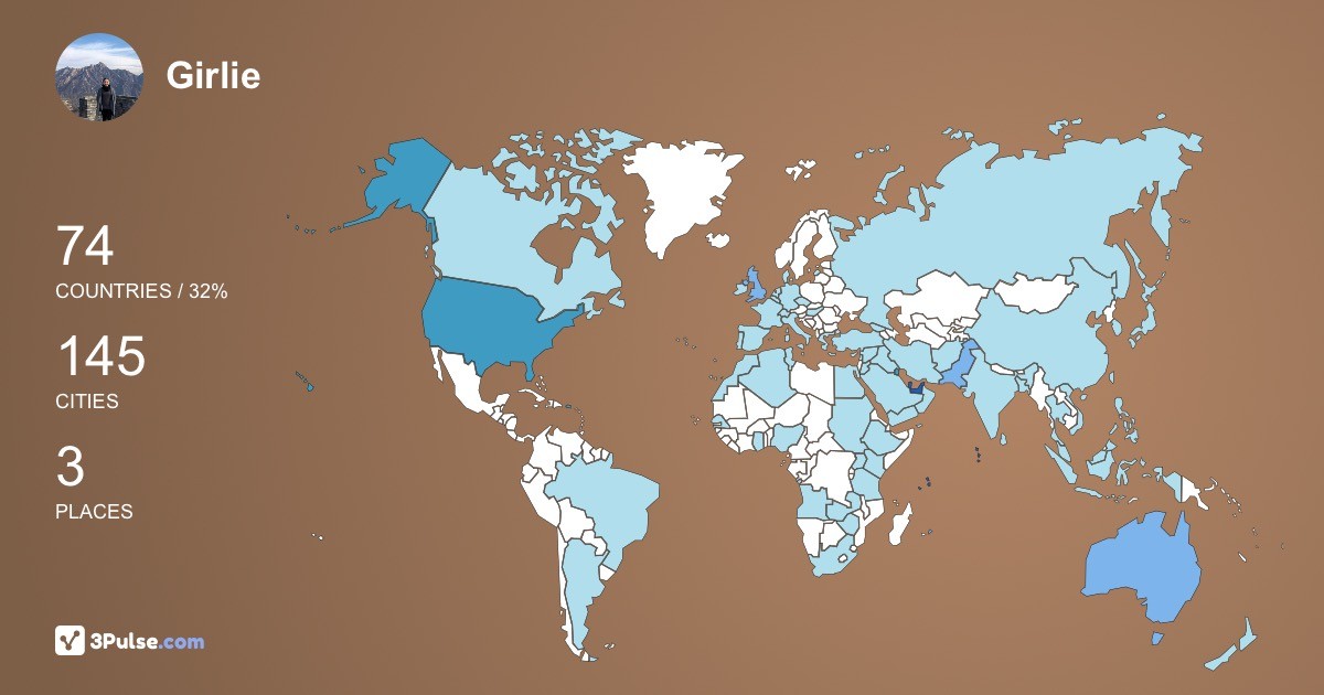 Girlie Gruet-Nave's Travel Map Image