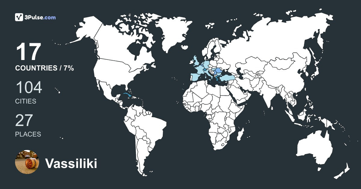 Изображение Карты путешествий Vassiliki Koumaridou