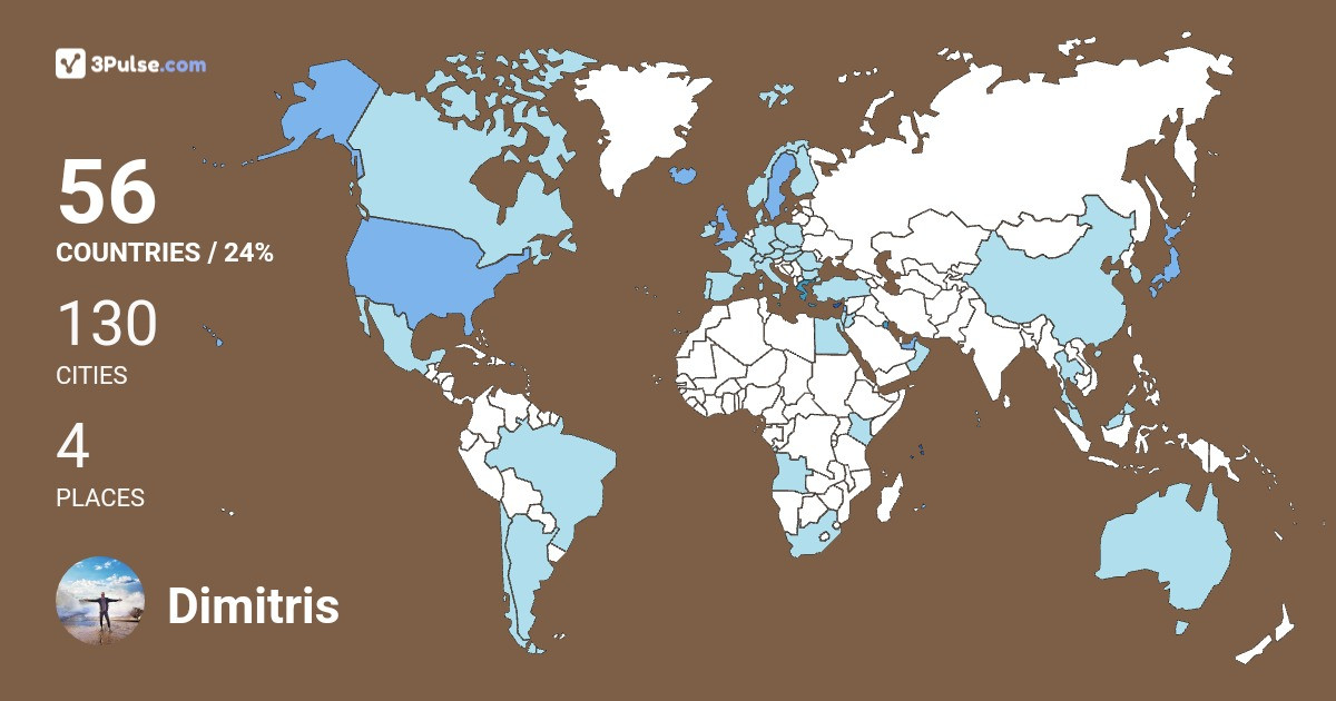 Изображение Карты путешествий Dimitris Lalousis