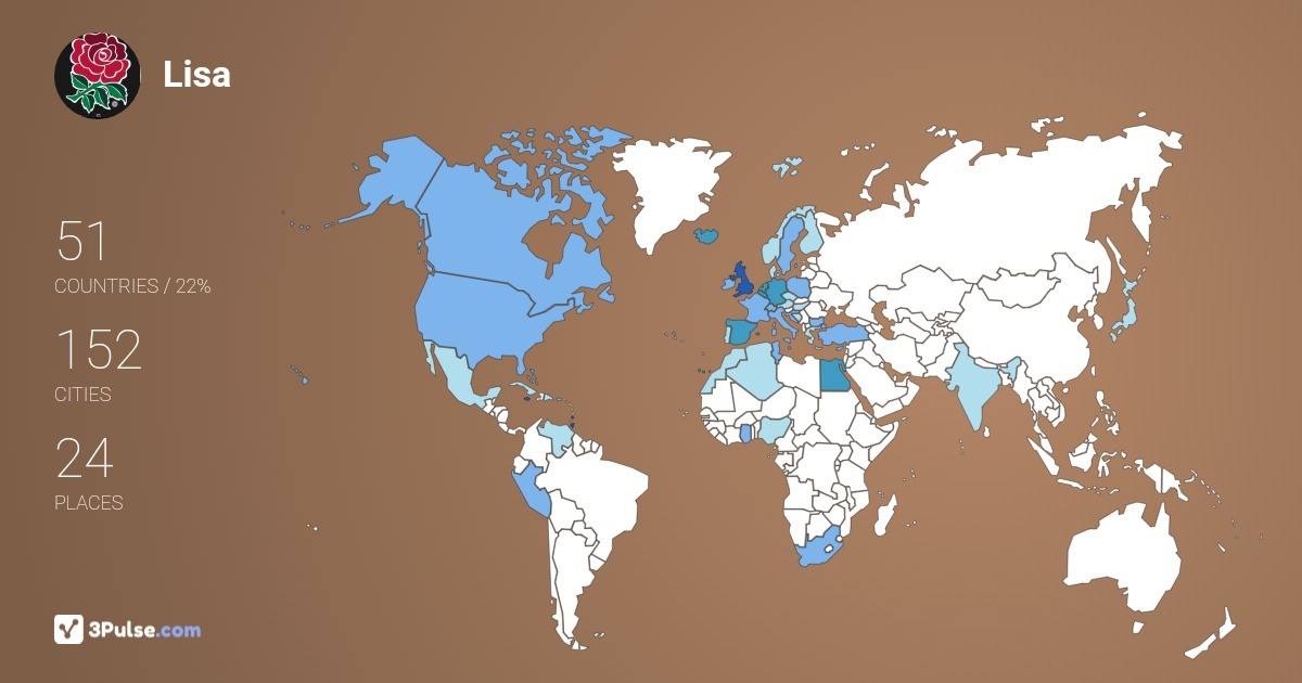 Изображение Карты путешествий Lisa Healy