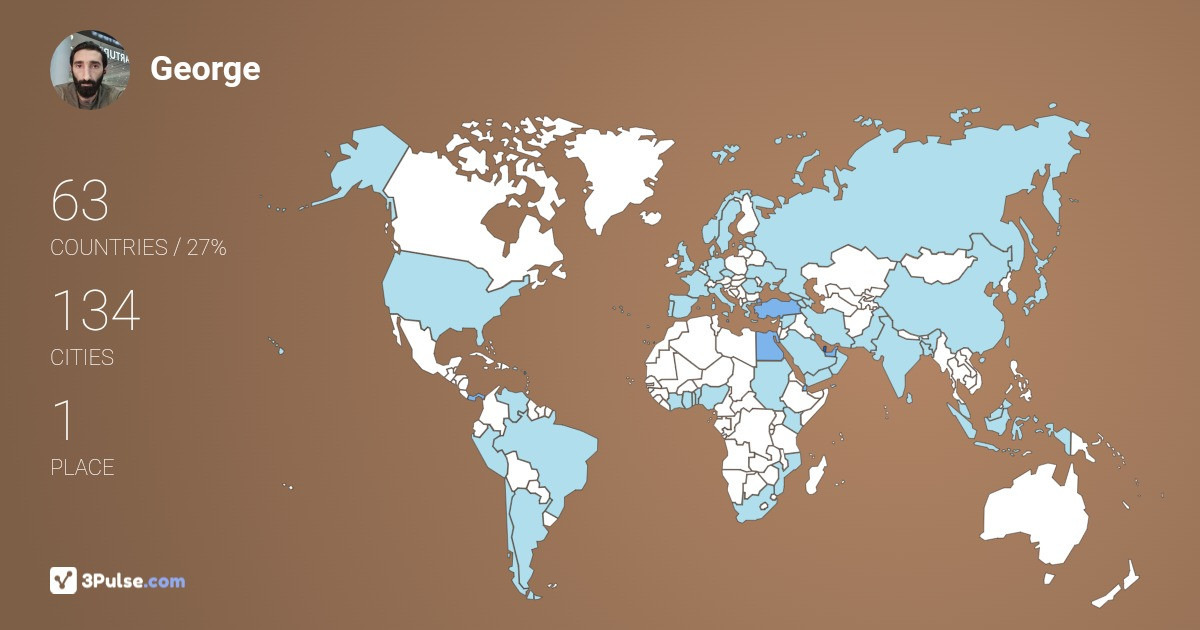 Изображение Карты путешествий George Babilashvili