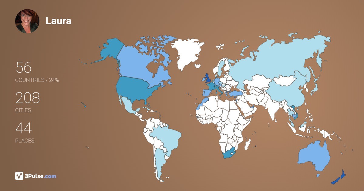 Изображение Карты путешествий Laura Coll