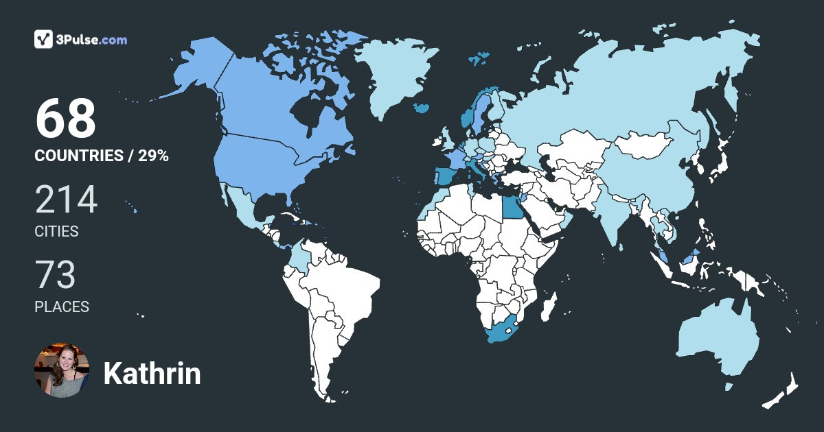 Изображение Карты путешествий Kathrin Buschmann