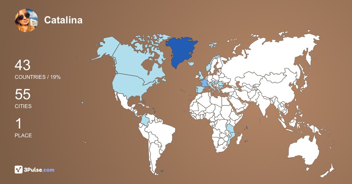 Изображение Карты путешествий Catalina Voicu