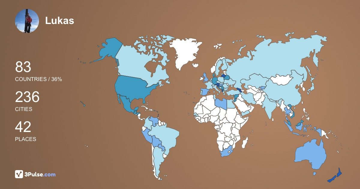 Изображение Карты путешествий Lukas Negedly