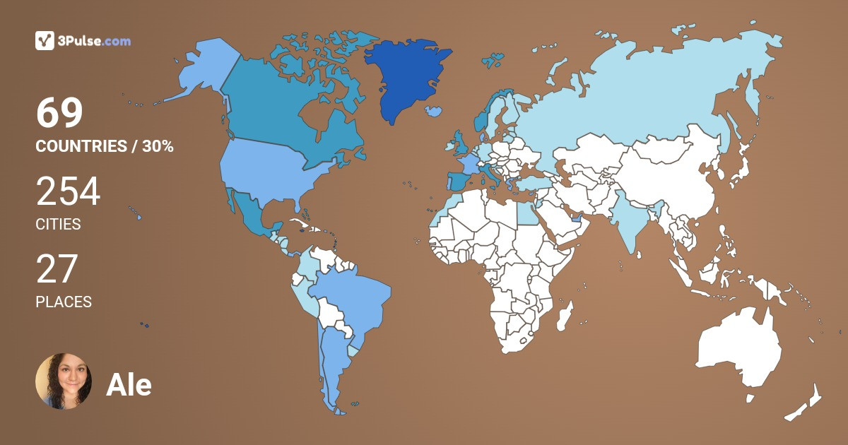 Изображение Карты путешествий Ale Morelos