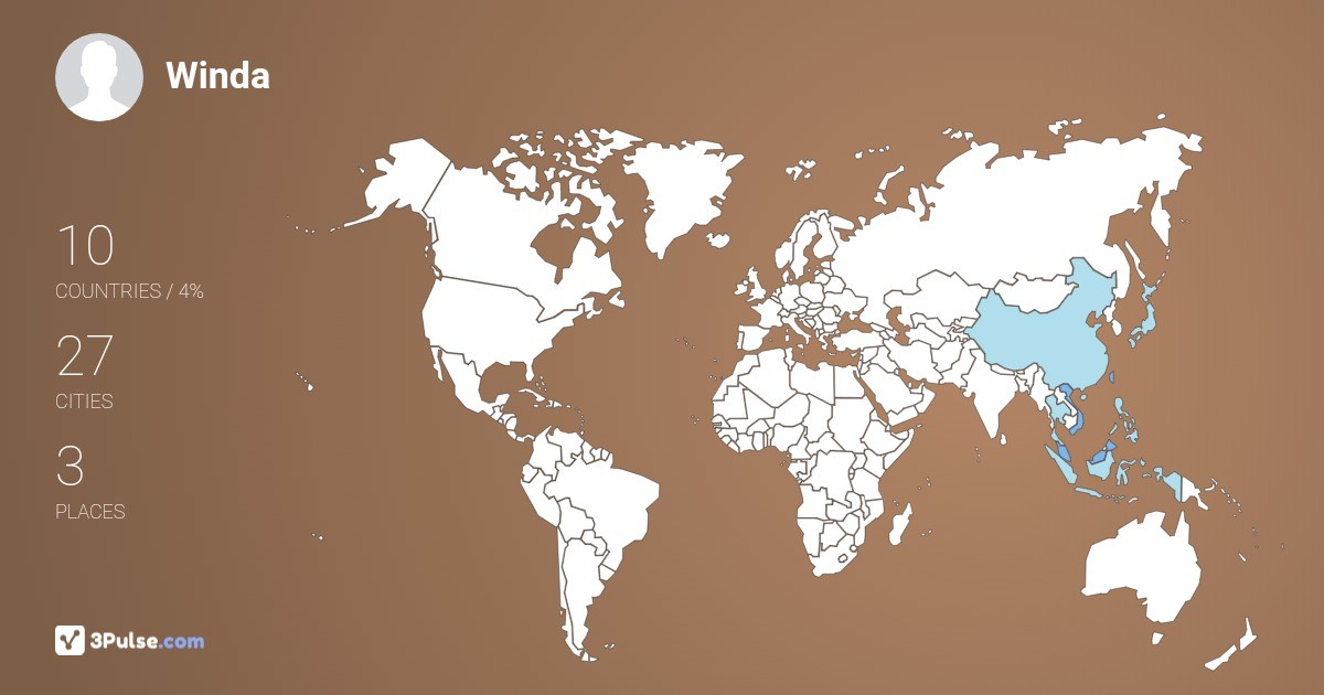 Изображение Карты путешествий Winda Eka