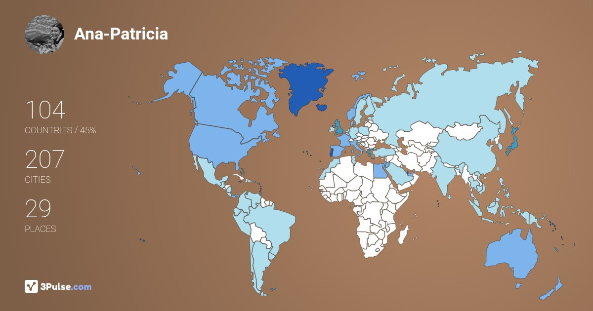 Изображение Карты путешествий Ana-Patricia Ramos