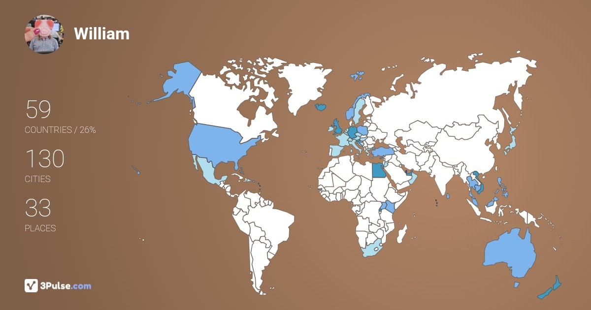 Изображение Карты путешествий William Lamb