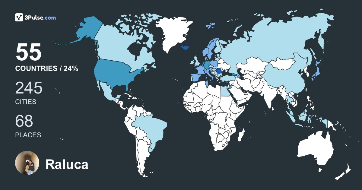 Изображение Карты путешествий Raluca Boric
