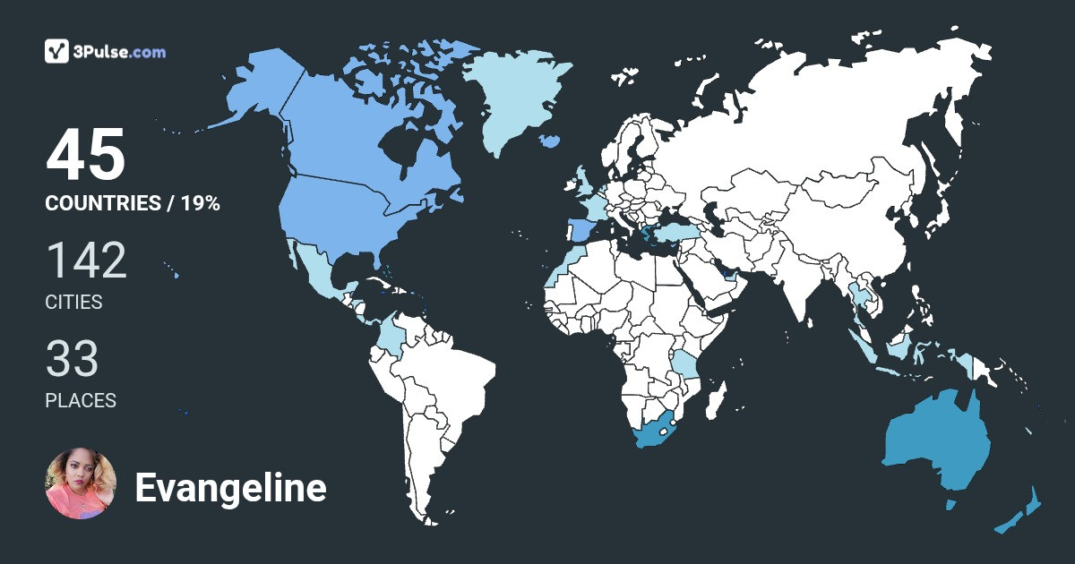Изображение Карты путешествий Evangeline Petersen