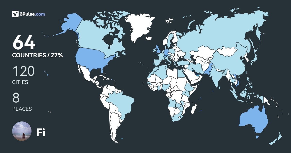 Изображение Карты путешествий Fi Fi