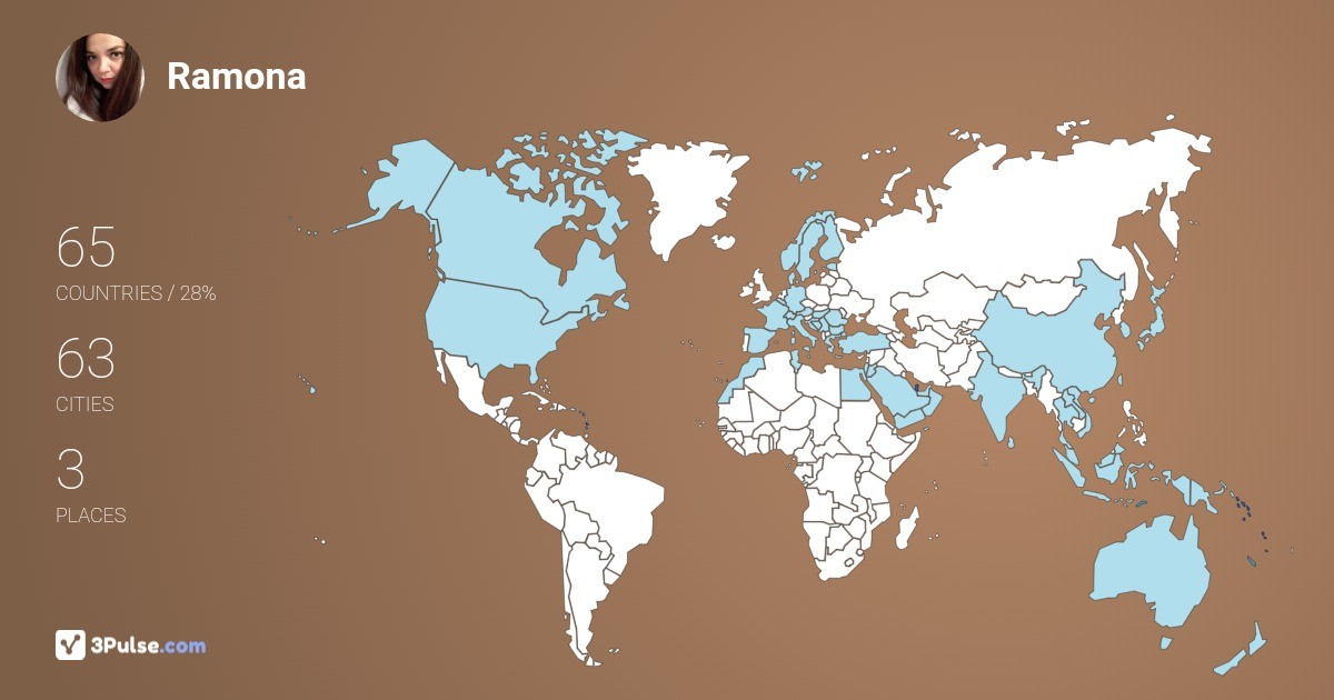 Изображение Карты путешествий Ramona Ra