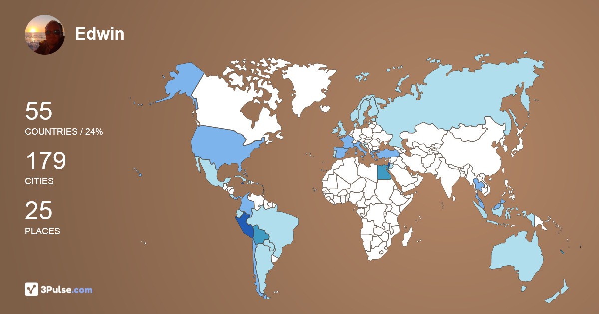 Изображение Карты путешествий Edwin Velsquez