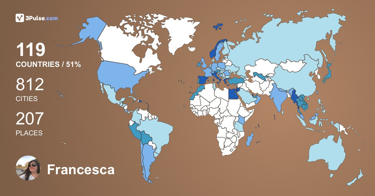Изображение Карты путешествий Francesca Corvi