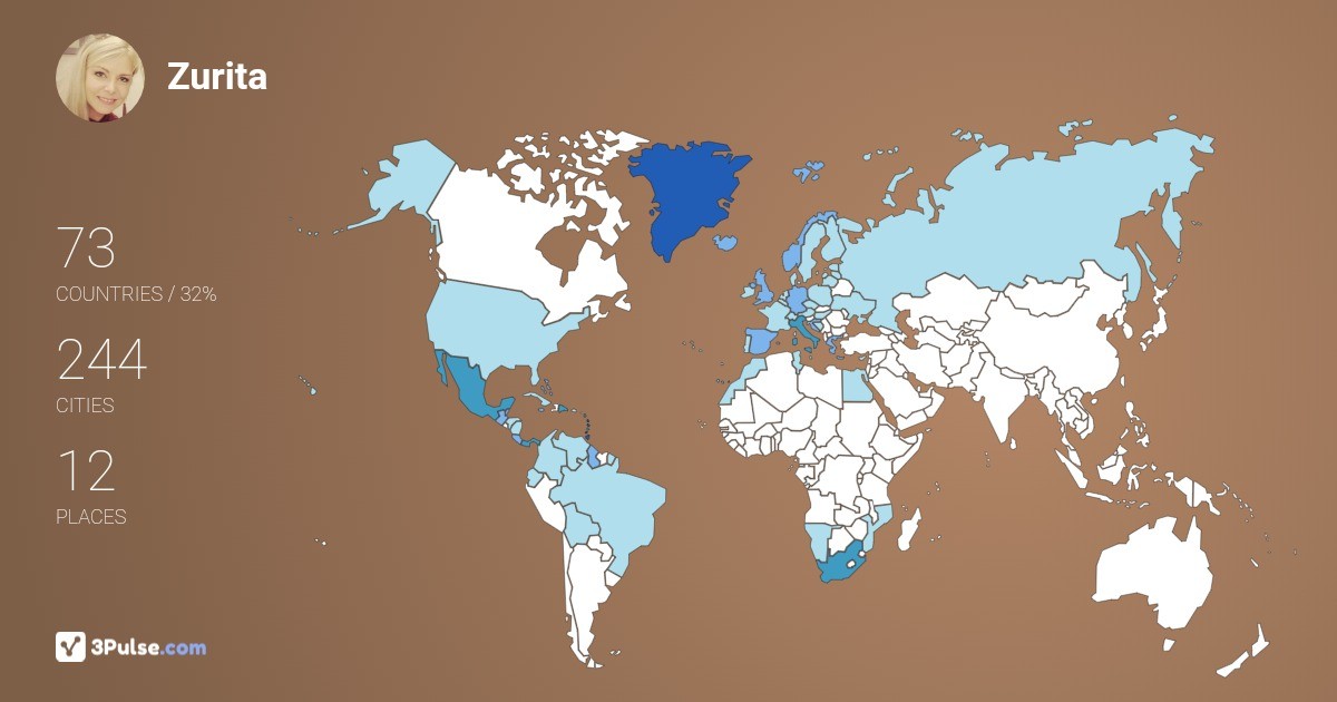 Изображение Карты путешествий Zurita Ferreira
