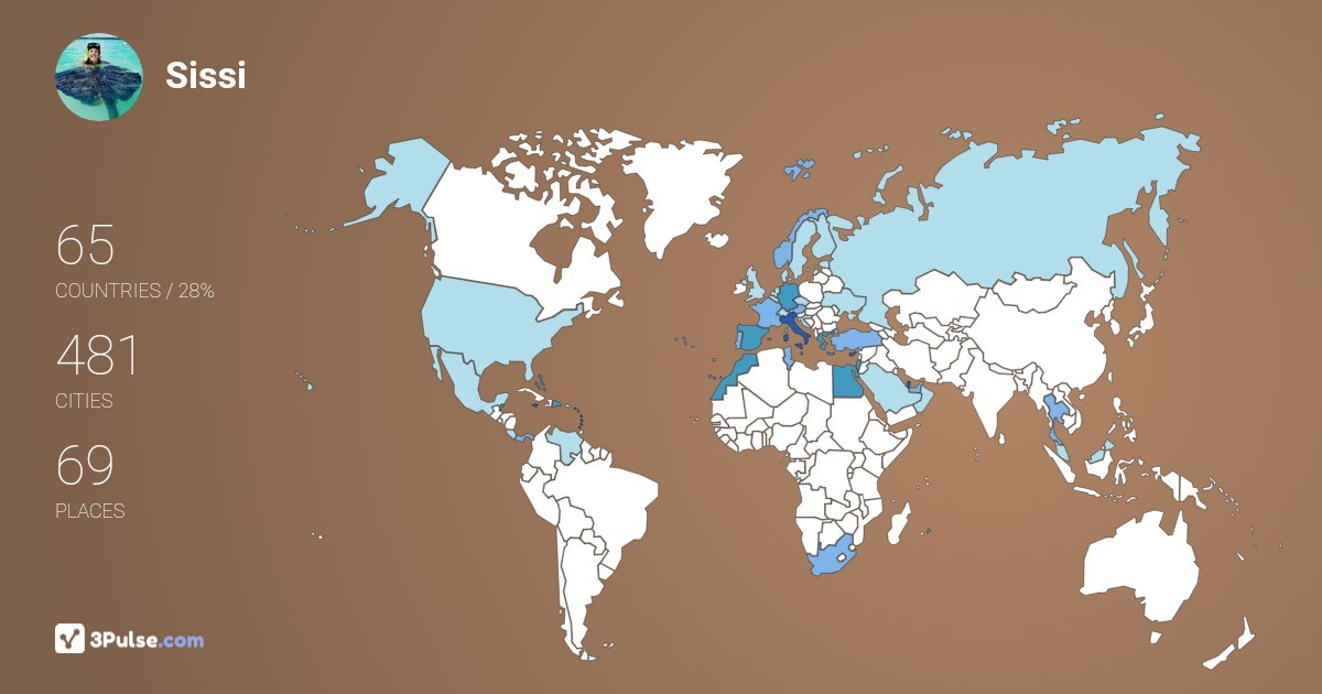 Изображение Карты путешествий Sissi Tursi