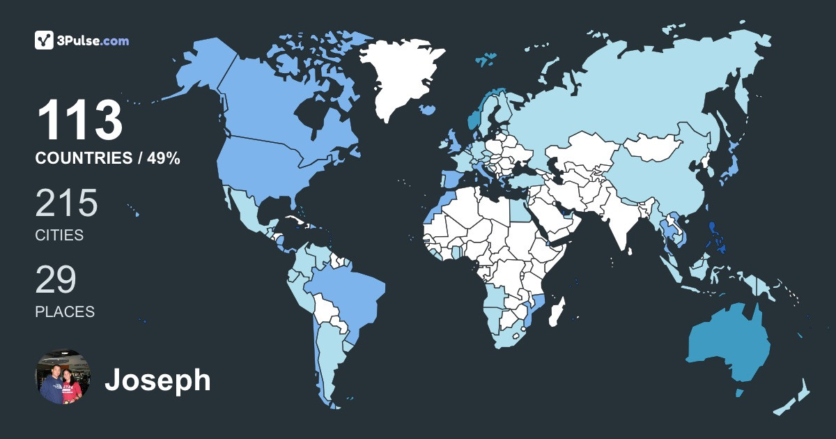 Изображение Карты путешествий Joseph Superable
