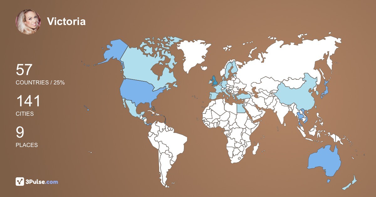 Изображение Карты путешествий Victoria Edge