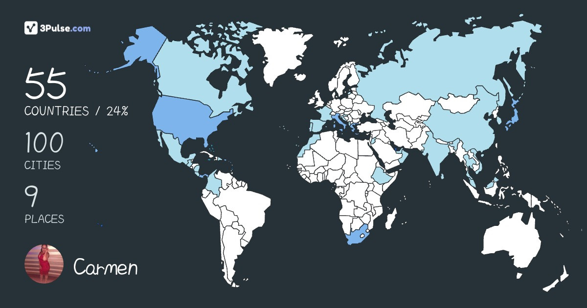Изображение Карты путешествий Carmen Meyer