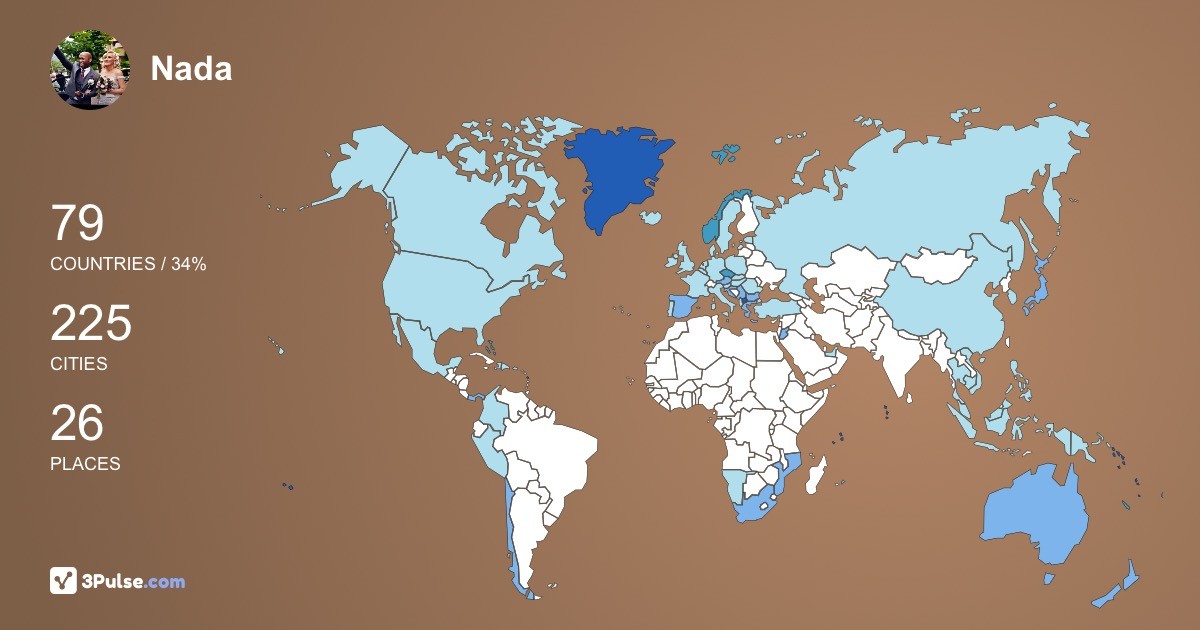Изображение Карты путешествий Nada Lukin