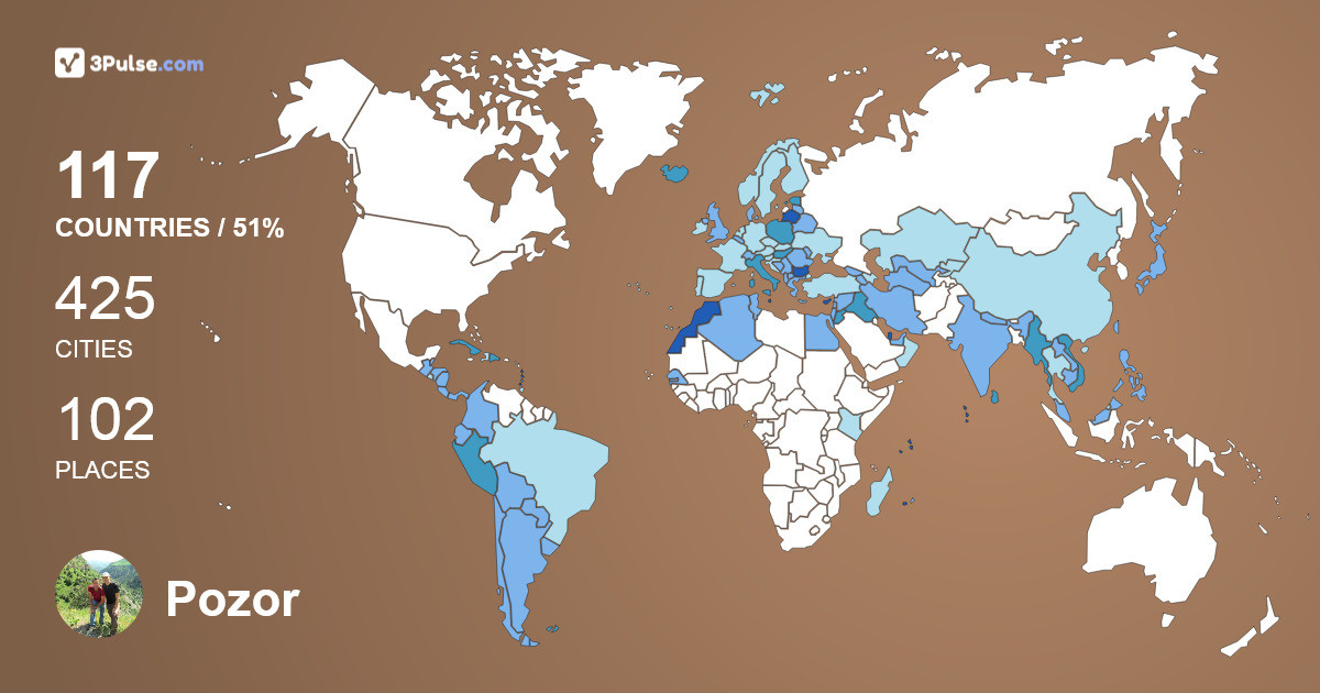 Pozor Angel-Zdravko's Travel Map Image