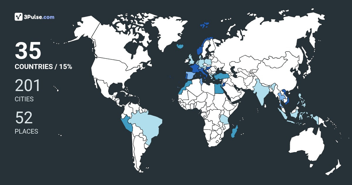 Изображение Карты путешествий Celiceli