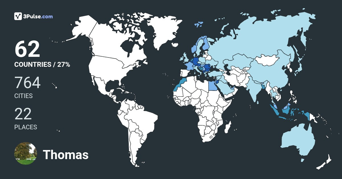 Изображение Карты путешествий Thomas Hbner