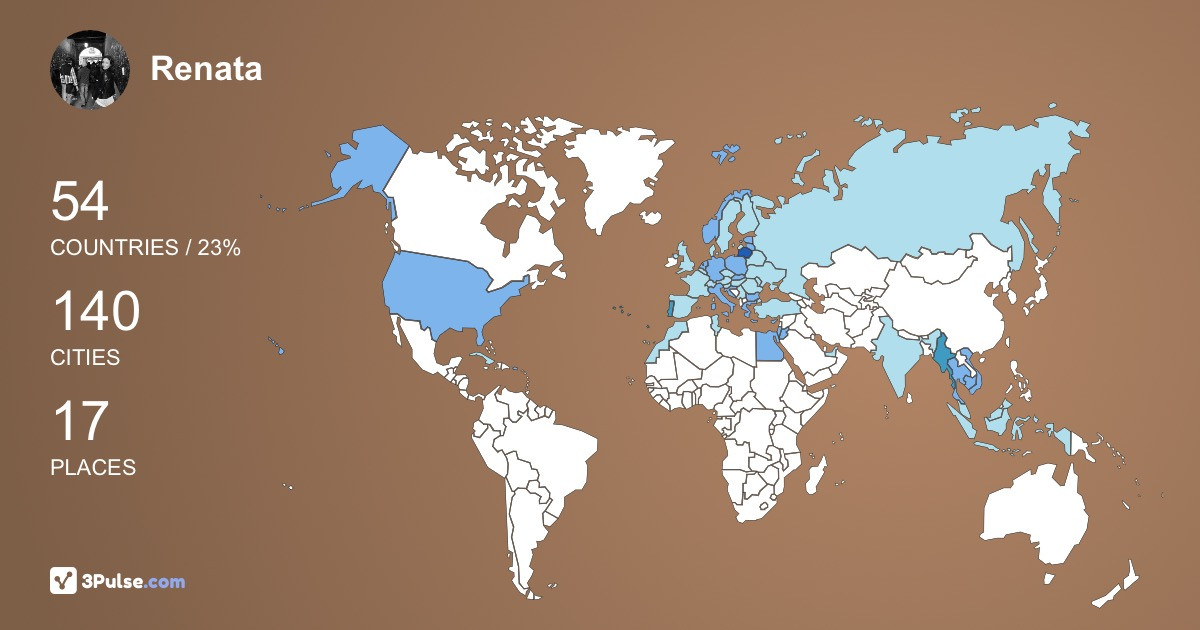 Изображение Карты путешествий Renata Si