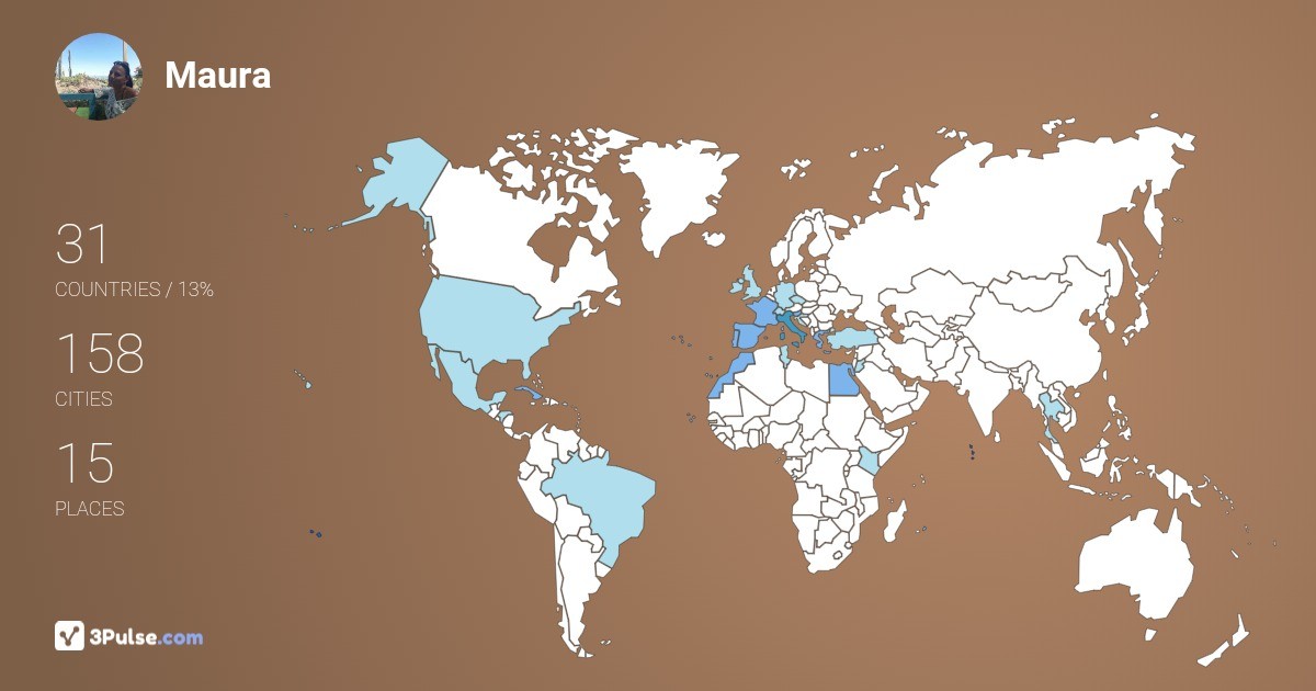 Изображение Карты путешествий Maura Piccoli