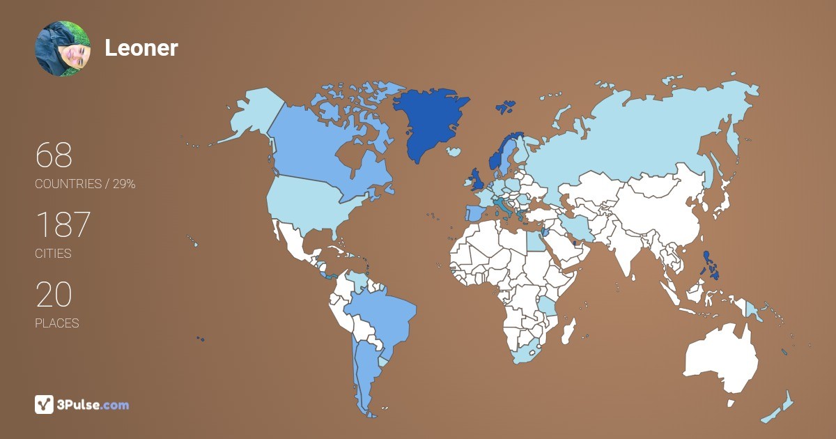 Изображение Карты путешествий Leoner Remo
