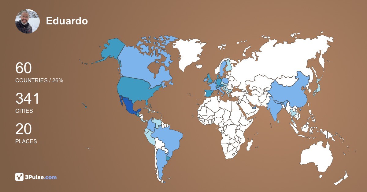Изображение Карты путешествий Eduardo Herrera