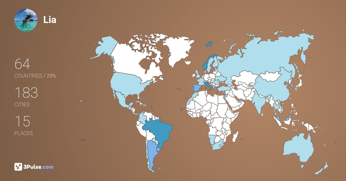 Изображение Карты путешествий Lia Marocci