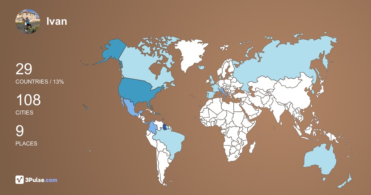 Изображение Карты путешествий Ivan Gaviria
