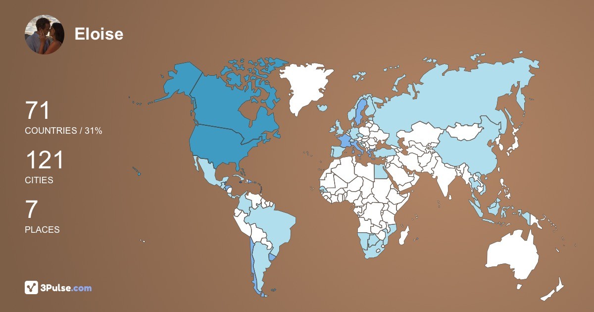 Изображение Карты путешествий Eloise Grobler