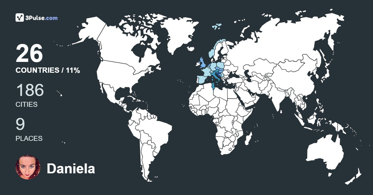 Изображение Карты путешествий Daniela Nii