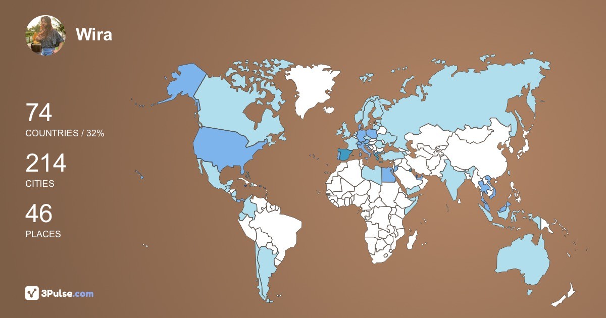 Изображение Карты путешествий Wira Susanthi