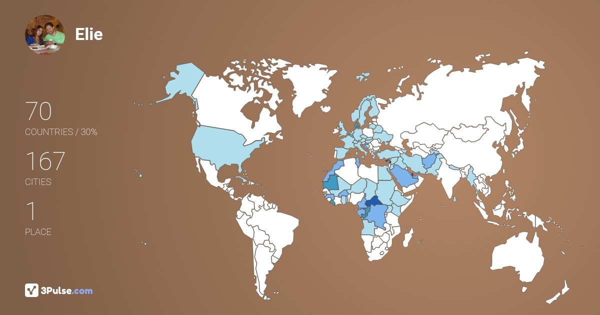 Изображение Карты путешествий Elie Menhem
