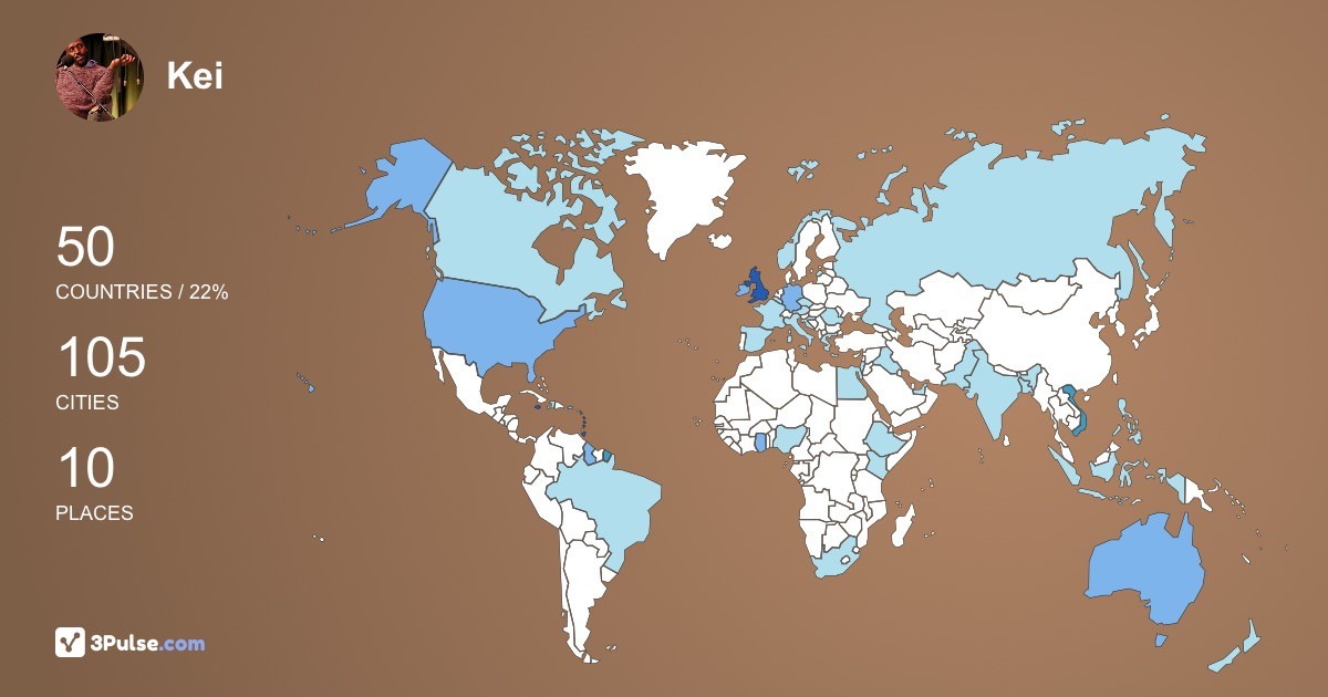 Изображение Карты путешествий Kei Miller
