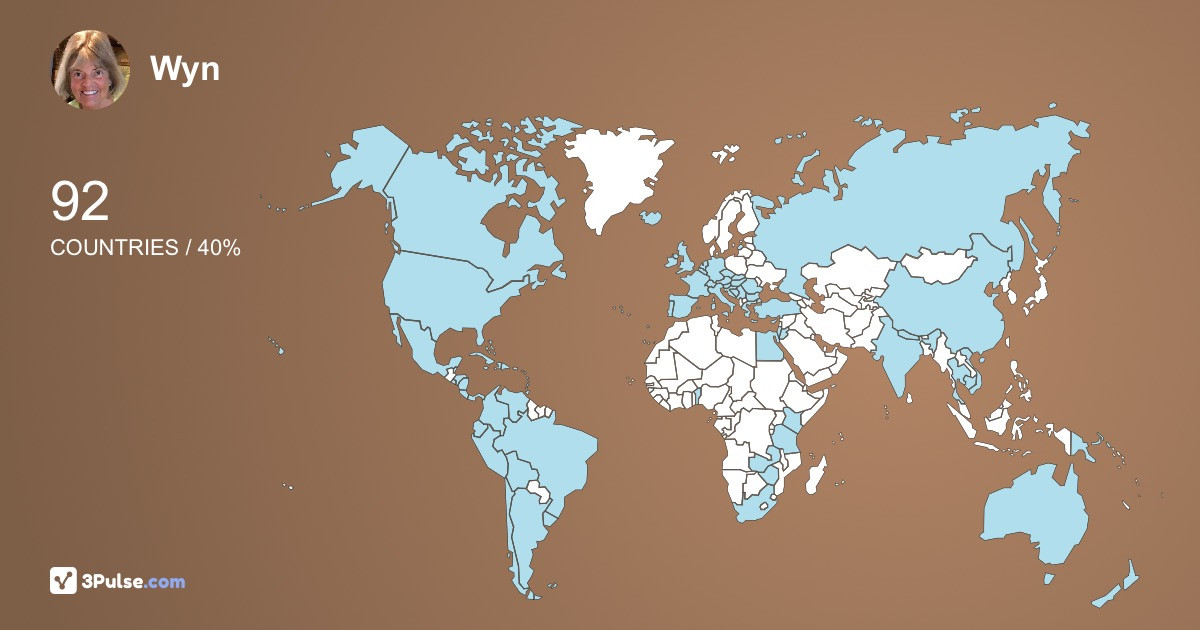 Изображение Карты путешествий Wyn Hyzer