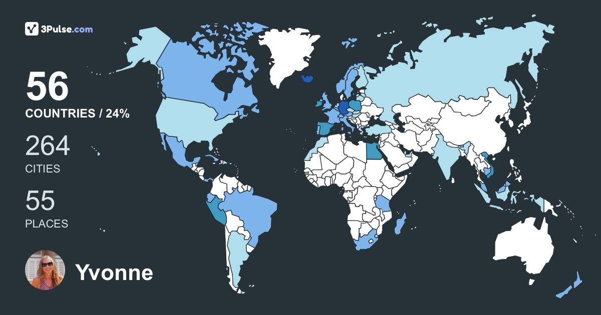 Изображение Карты путешествий Yvonne Arbeck