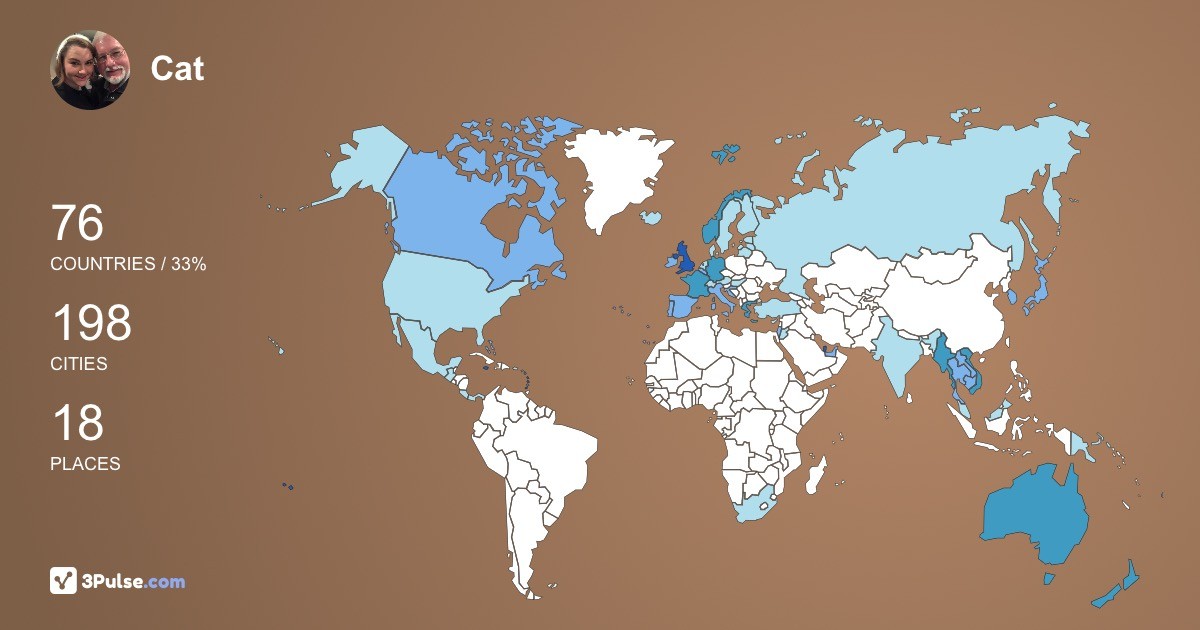 Изображение Карты путешествий Cat Kennedy