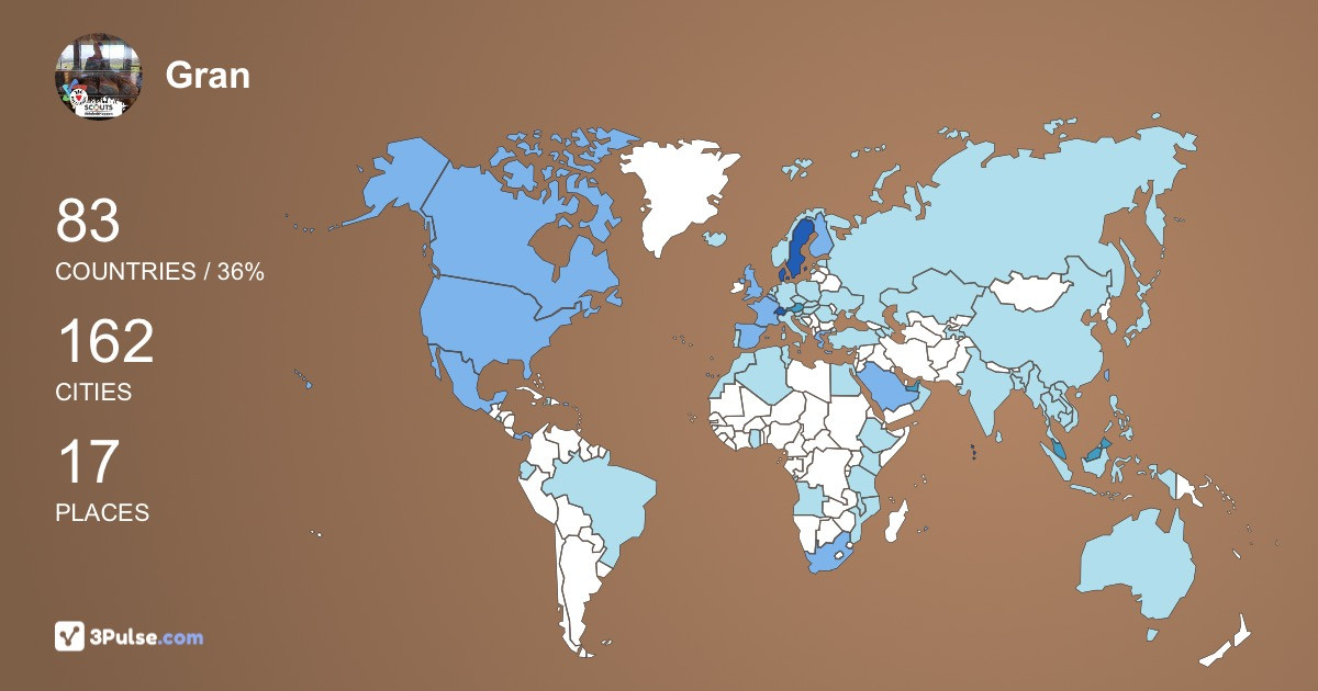 Изображение Карты путешествий Gran Hgerdal
