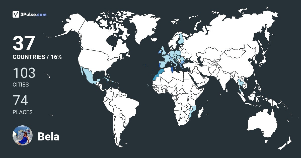 Изображение Карты путешествий Bela Ricardo