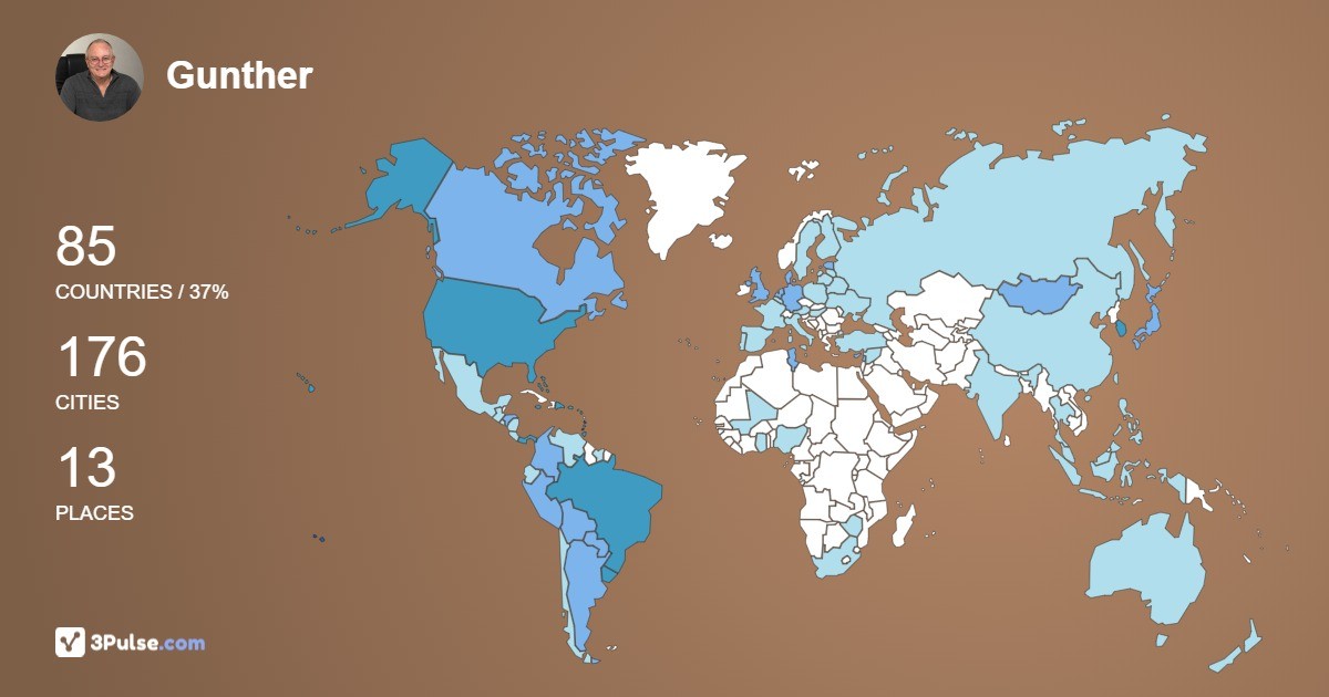 Изображение Карты путешествий Gunther Meyer