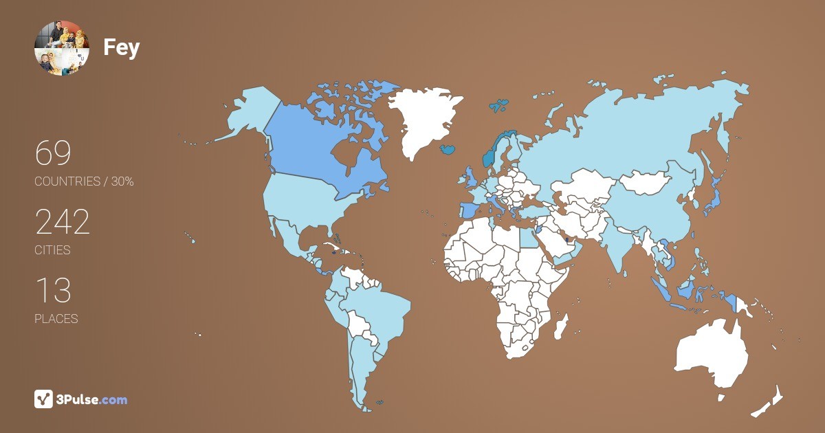 Изображение Карты путешествий Fey Fadly