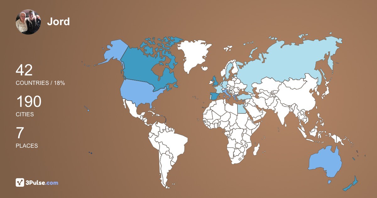 Изображение Карты путешествий Jord Padmore