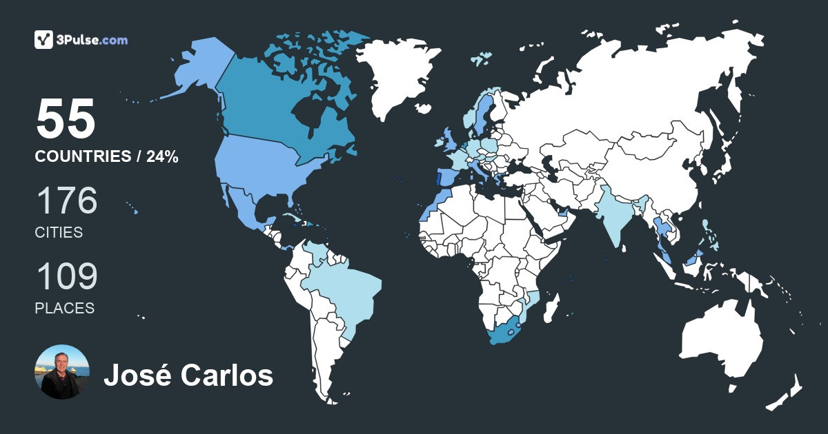 Изображение Карты путешествий José Carlos Ramos