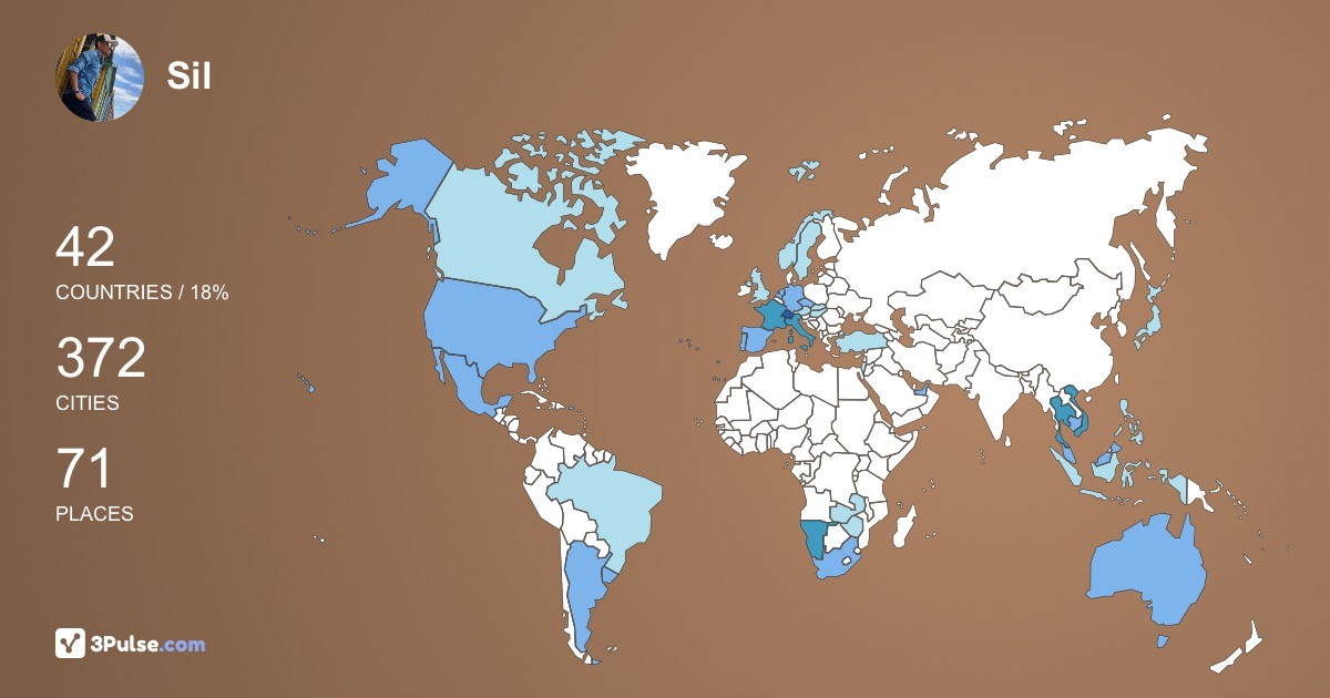 Изображение Карты путешествий Sil Vano