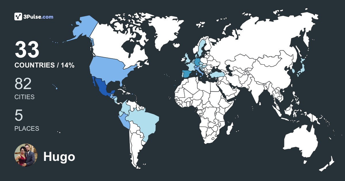 Изображение Карты путешествий Hugo Arredondo